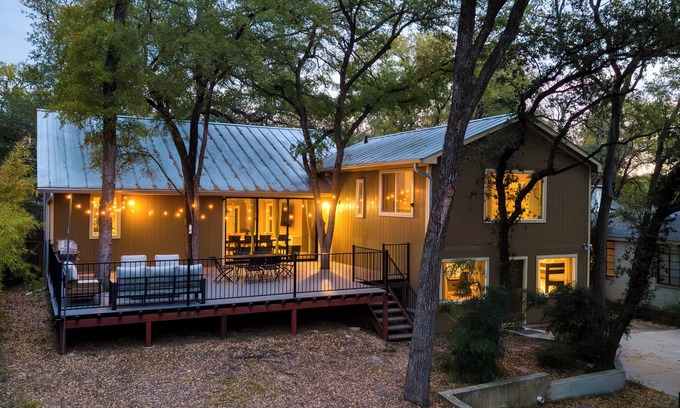 Tarrytown Casa | Spacious Austin Retreat | Detached Casita, Game Room, EV Charger & More