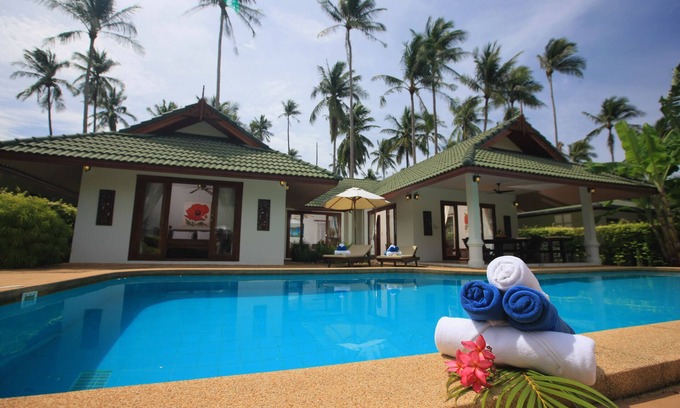 Moo 5 Villa | Amplio de lujo Gran villa con piscina privada y 4 dormitorios y 4 baños