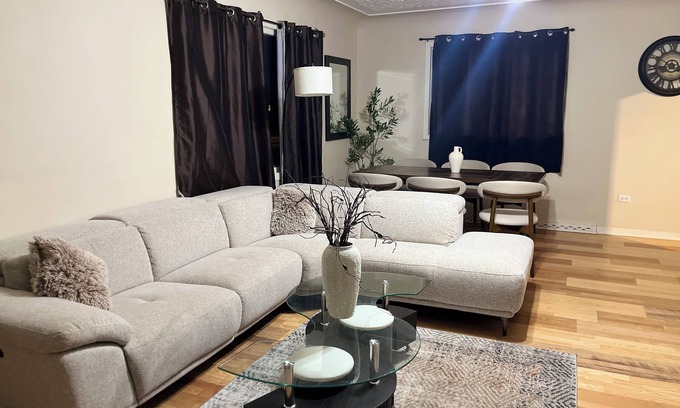 Camrose Casa | Spacious house with plenty of room to relax.