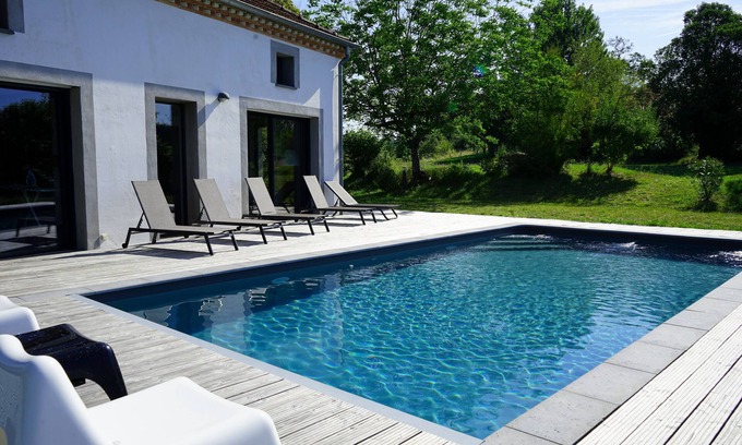 Durfort-Lacapelette Casa | CASA DE CAMPO CON PISCINA - EN EL CORAZÓN DE MIDI-PIRINEOS