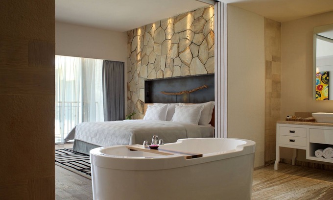 North Legian Apartamento | Amplia y moderna suite con artículos gratuitos de minibar (T Sand Suite31)