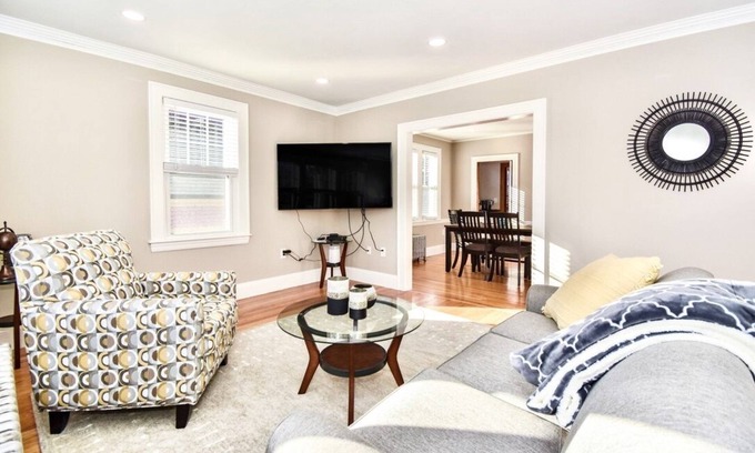 Auburndale Casa | Spacious Private Retreat Near Downtown Boston!