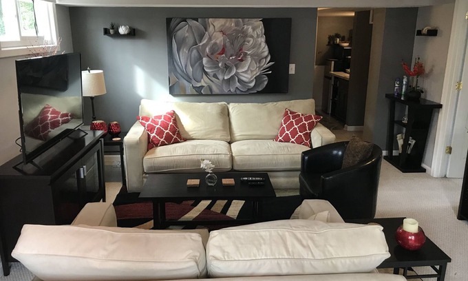 Claremont Casa | Amplia suite en Arlington, a minutos de DC / DCA