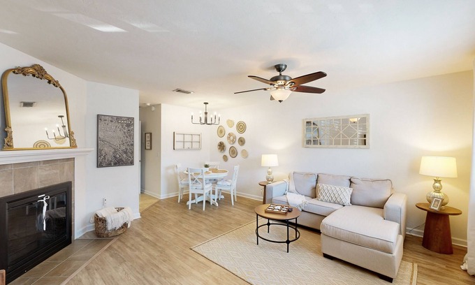 Tallahassee Casa | Spacious townhome with fenced yard, large patio, close to everything