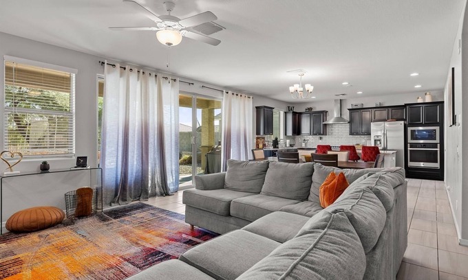 Maricopa Casa | Spacious two story home featuring four bedrooms and three baths!