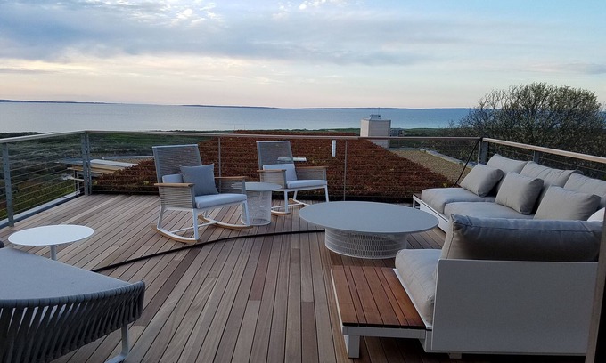 Aquinnah Casa | Con vistas espectaculares del sitio sonido del viñedo