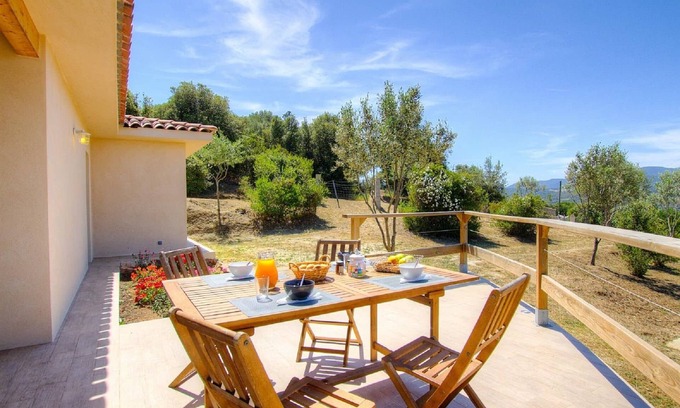 Sollacaro Villa | Magnífica villa 5 minutos del mar