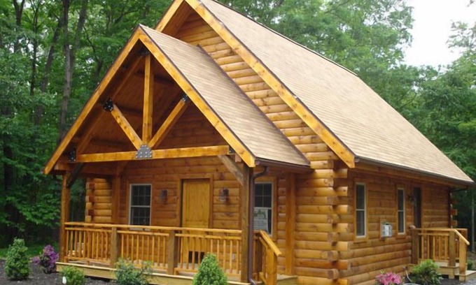 New Columbia Cabina | Spruce Run Hideaway, Cabaña de madera sola en 245 acres de bosque, Lewisburg Pa