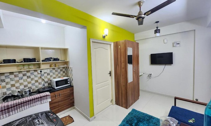 Sadduguntepalya Apartamento | SQUARSTAY 1BHK HOME