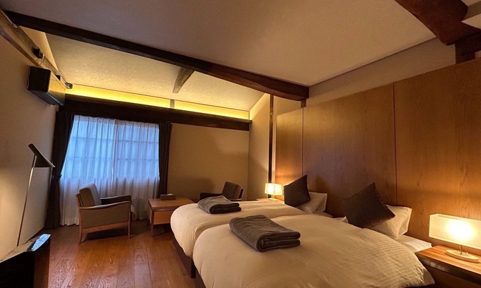 Mima Hotel | Standard twin room without meals / Mima Tokushima