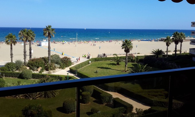 La Cote Radieuse Apartamento | Apartamento de pie, vistas al mar y a la montaña, piscina y garaje