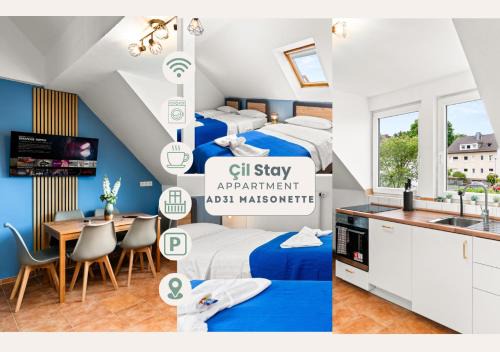 Niederzwehren Apartamento | Stay Çil - 6 beds near A49 & Park Schönfeld