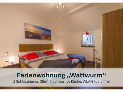 Stedesdorf Apartamento | Stedesdorf, Ferienwohnung 'Nordsee-Wattwurm'