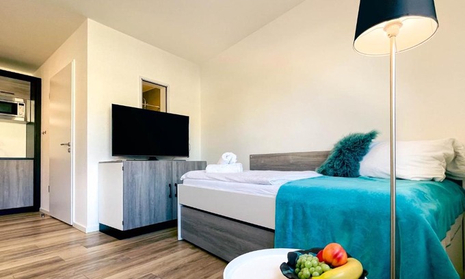 Reinheim Apartamento | Stilvolles Apartment mit Parkplatz, barrierefrei