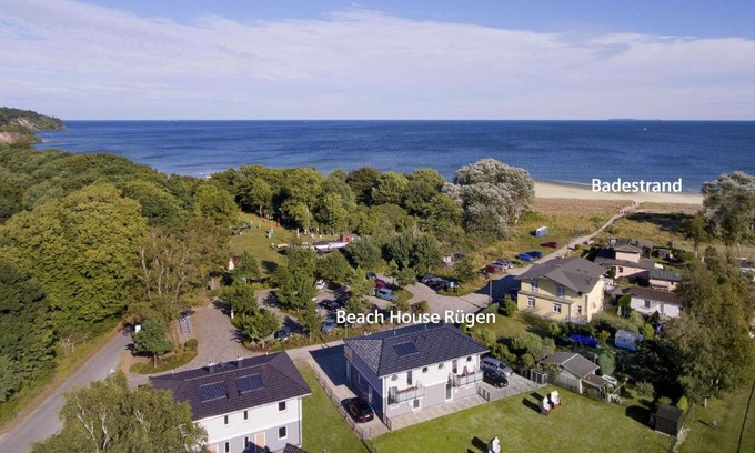 Gohren Casa | strandnah, Balkon, Meerblick, Sauna, gratis Nutzung vom AHOI Erlebnisbad und Sauna in Sellin - Beach House Palstek