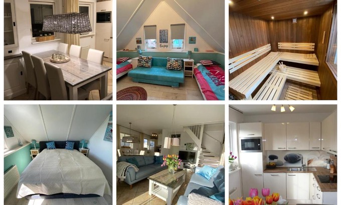 Julianadorp aan zee Casa | Strandperle 264 mit Sauna und Kamin