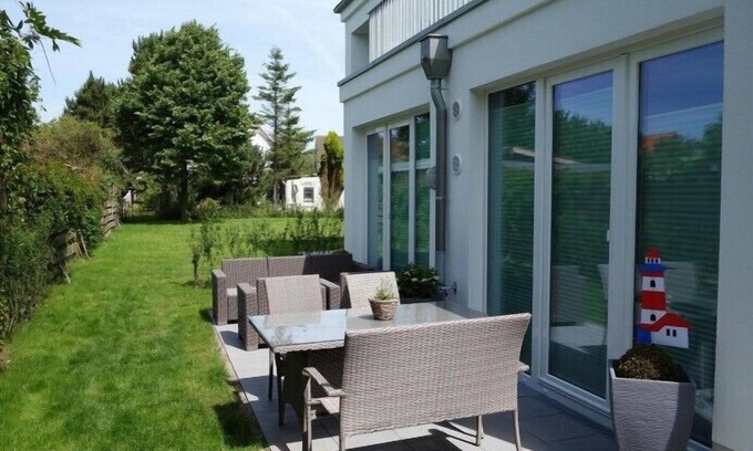 Wangerooge Apartamento | Strandperle - ubicación idílica con terraza y jardín