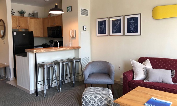 Stratton Mountain Apartamento | Estudio Stratton Long Trail ubicado junto al pueblo y los ascensores