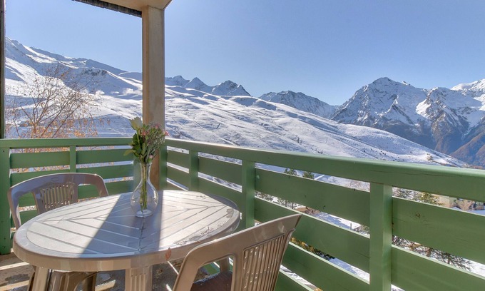 Peyragudes Apartamento | Studio à 400 mètres des pistes + accès spa à 100m