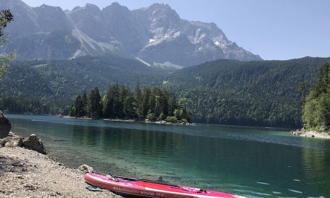Sonnenbichl Apartamento | Apartamento estudio 'Stuiben Garmisch' con vistas a la montaña, piscina compartida y Wi-Fi