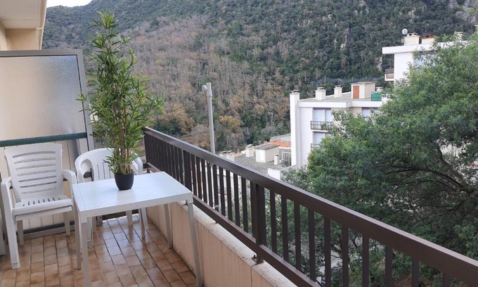 Amelie-les-Bains-Palalda Apartamento | Studio Amèlie les bains