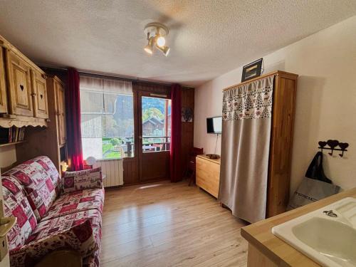 Samoens Apartamento | Studio au centre du village, animaux acceptés, parking inclus - FR-1-624-121
