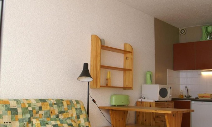 Prapoutel Apartamento | Studio au pied des pistes avec balcon et casier à skis - FR-1-557-86