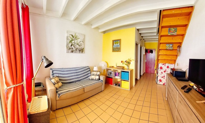 L'Autre-Bord Apartamento | Studio Bis, vue Imprenable sur la Mer, à 50m de la Plage