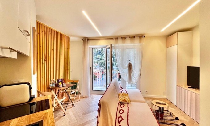Alpes-Maritimes Apartamento | Studio Bord de Mer Menton