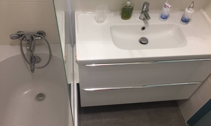 Le Couchant Apartamento | Studio-cabin, Residence du Parc con piscina, aparcamiento privado, para 4 personas.