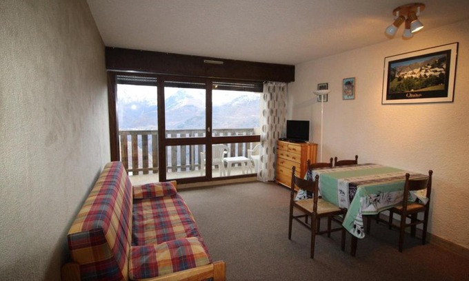 Auris Apartamento | Studio cabine spacieux à 250m des pistes, 4 couchages, parking gratuit - Auris en Oisans - FR-1-297-248