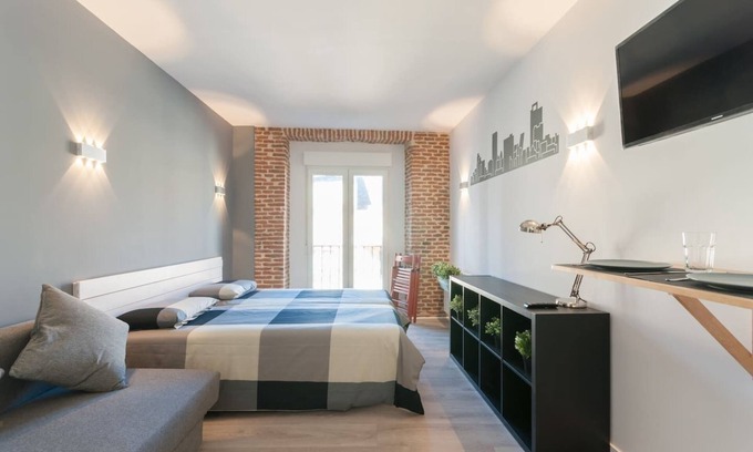 Embajadores Apartamento | ***Studio Centre-La Latina-Sol-WiFi, A/C***