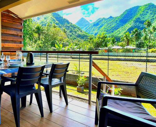 Taiarapu-Ouest Apartamento | Studio Evasion - climatisé - vue mer et montagnes - canoes et paddle offerts ! Teahupo'o Lodge Tahiti