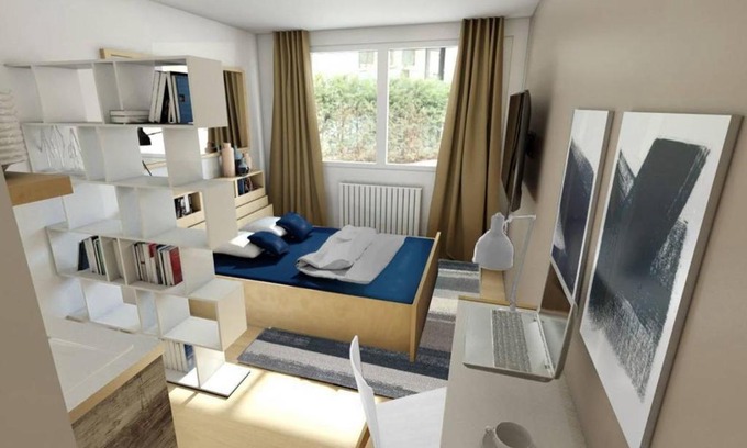 Sablon Apartamento | Studio Gare Metz Côté Cour