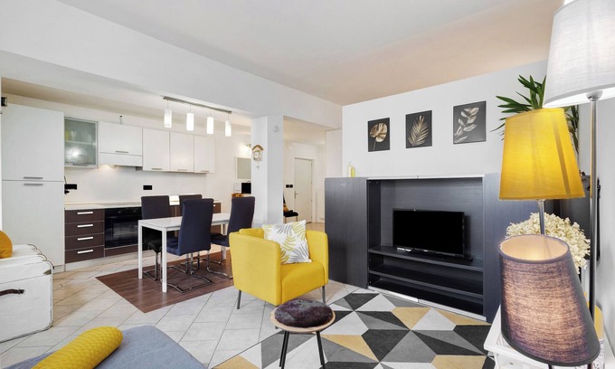 Muhlbach Apartamento | Estudio 'Maria Beatrice Giallo' con vistas al lago y Wi-Fi