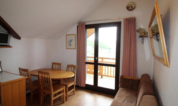 Auris Apartamento | Studio mezzanine cabine - 5 pers, à 400m des pistes avec parking, animaux admis - FR-1-297-60