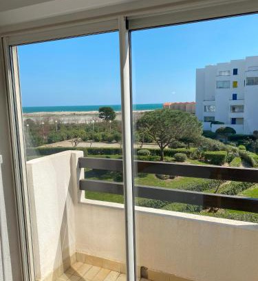 Le Barcares Apartamento | Studio Vue Mer Le Barcarès