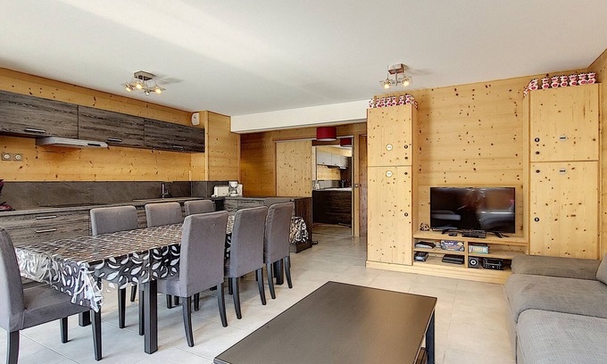 La Toussuire Apartamento | Magnífico apartamento 3 habitaciones, balcón sur, parking, no fumador