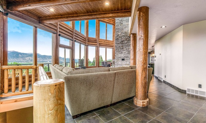 Cedar City Casa | Stunning dog-friendly home on 40 acres with fireplace - near Zion National Park