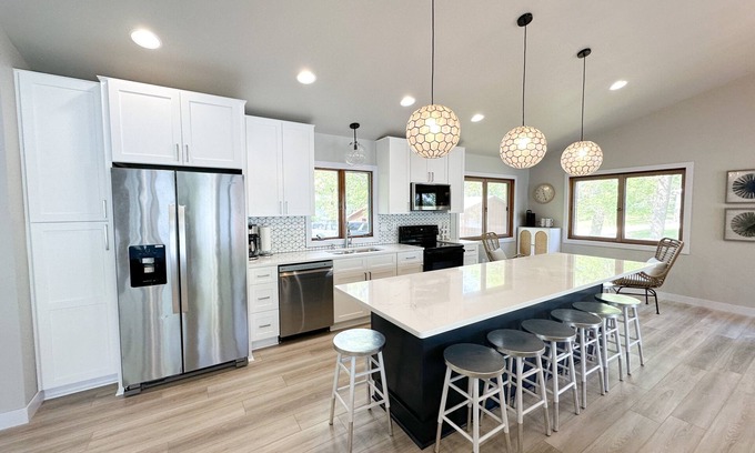 Detroit Lakes Casa | STUNNING Lake Home on Coveted Long Lake!