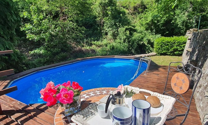 Casoli Villa | Preciosa casa de vacaciones privada con WIFI, piscina privada, TV, terraza y mascotas permitida