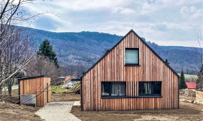 Bily Potok Villa | Preciosa casa de vacaciones privada para 10 personas con WIFI, TV, terraza y mascotas permitida