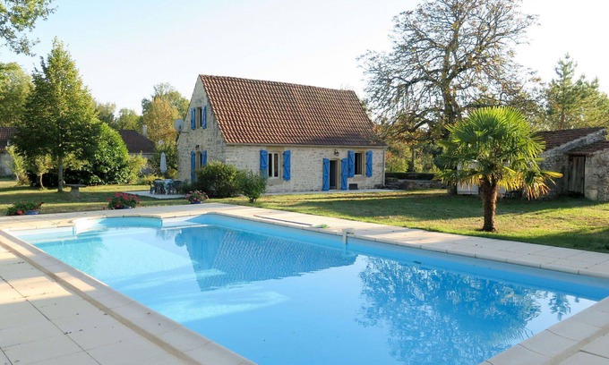 Pontcirq Villa | Maravillosa casa de vacaciones privada con piscina privada, WIFI, TV, terraza y mascotas permitida