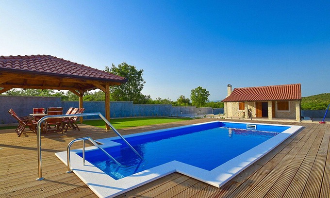 Velim Casa | Maravillosa casa de vacaciones privada con A/C, piscina privada, WIFI, jacuzzi, TV, patio