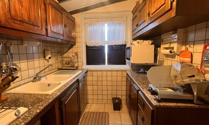 Baia Sant'Anna Villa | Estupenda casa de vacaciones privada para 6 personas con piscina, WIFI, A/C, TV y vista panorámica
