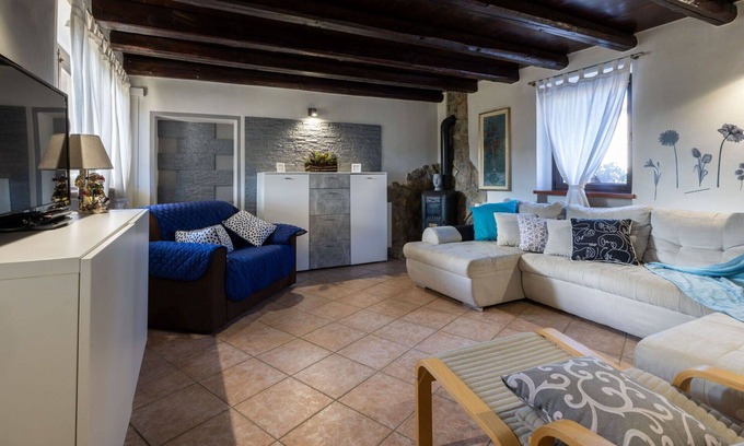 Terzo d'Aquileia Casa | Preciosa casa de vacaciones para 6 personas con WIFI, TV, terraza y mascotas permitida