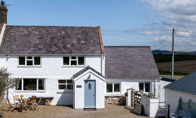 Garn Fadryn Casa | Maravillosa casa de vacaciones para 8 personas con WIFI, TV y balcón