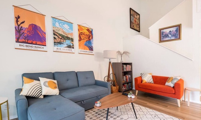 Parker Lane Casa | Cómoda casa cerca del centro de Austin con piscina y pistas de tenis