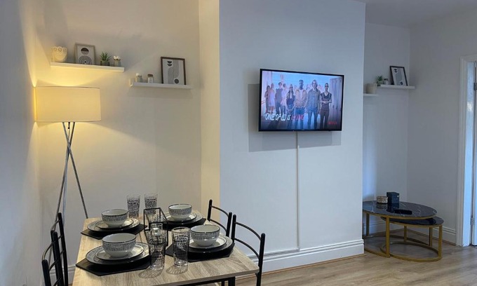 Newcastle-upon-Tyne Apartamento | Stylish and Modern 3 bed Apartment with FREE PARKING,