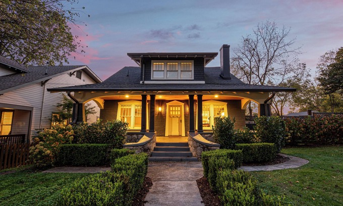 Eastwood Casa | Stylish Nashville Home w/ Outdoor Lounge, Firepit & Easy Downtown Access